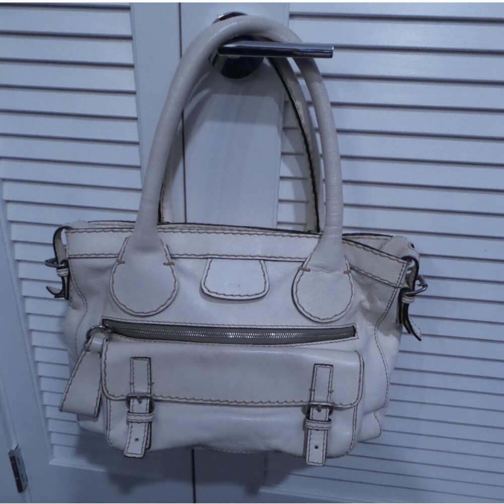 Authentic beautiful Chloe Edith handbag (playing with background see all pics).